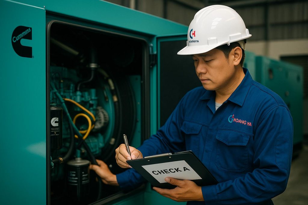 Bảo trì bảo dưỡng máy phát điện