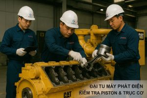 Trung tu, Đại tu máy phát điện