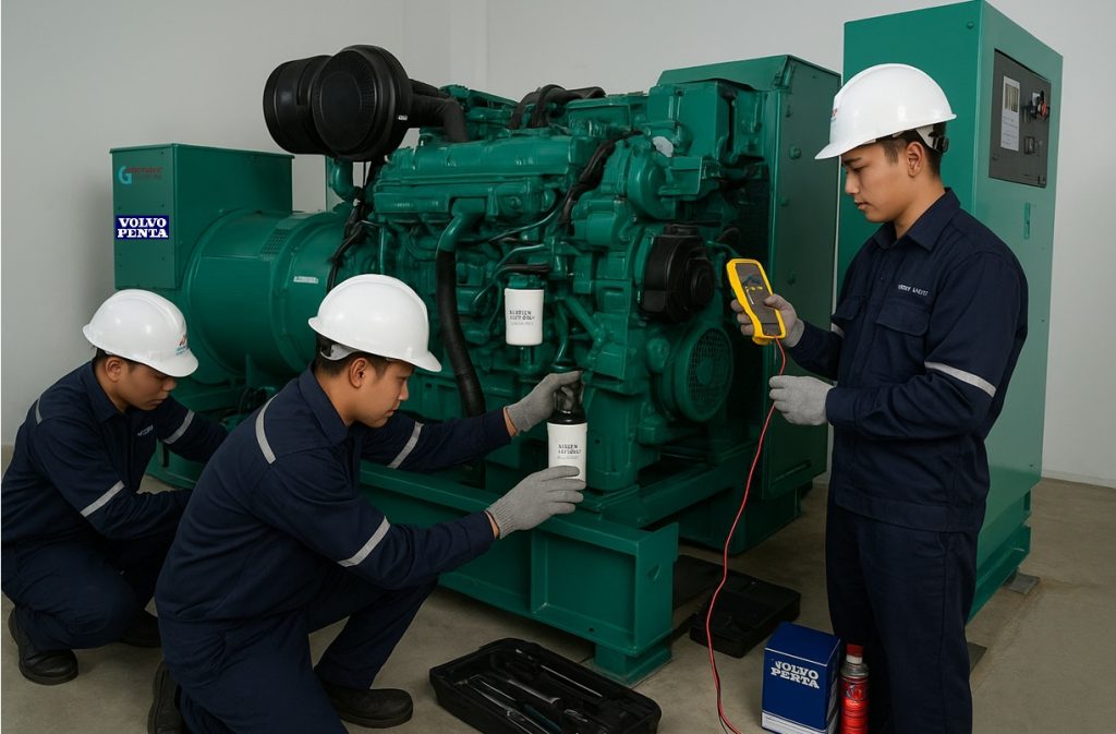 Bảo trì bảo dưỡng Volvo Penta Bảo trì bảo dưỡng máy phát điện Volvo Penta