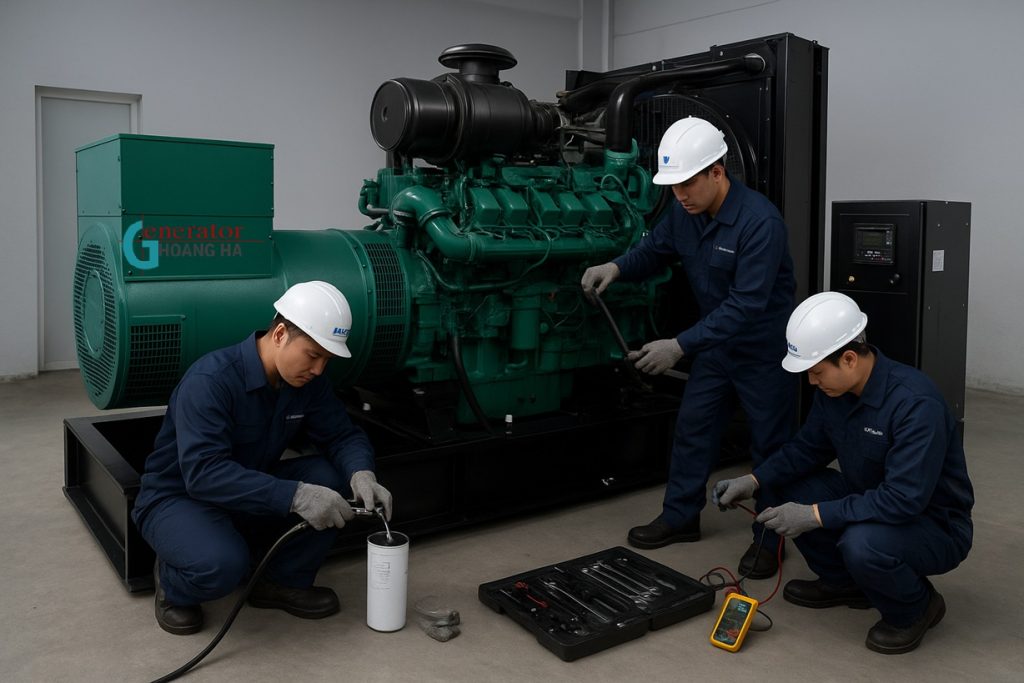 Bảo dưỡng định kỳ máy phát điện