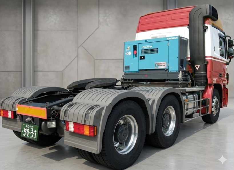 Máy phát điện Gác Container lạnh