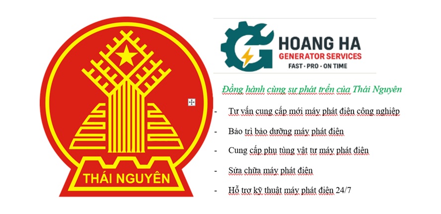 Máy phát điện công nghiệp tại Thái Nguyên