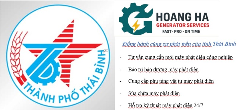 Máy phát điện tại Thái Bình