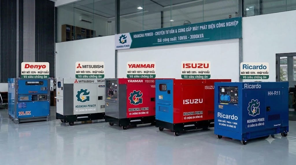 Máy phát điện 10kVA-90kVA